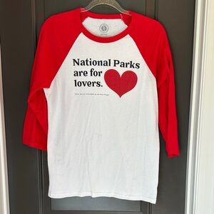 Parks Project 3/4 Length Tee size M